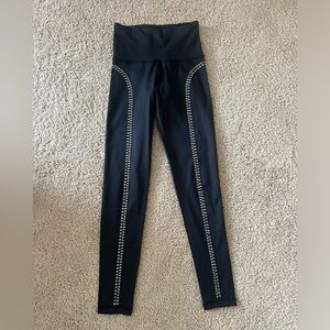 Black Studded Leggings